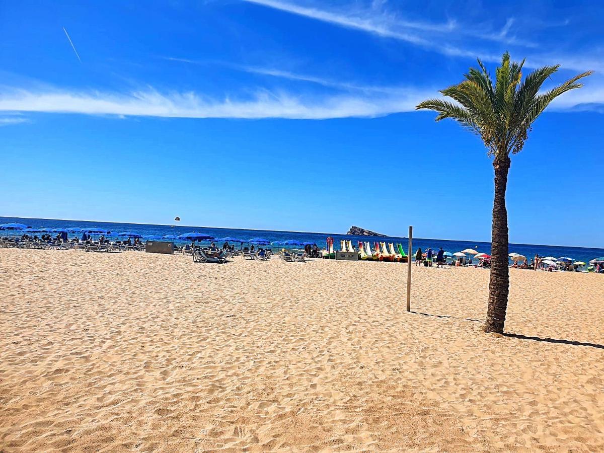 First Line Beach Beautiful Two Bedrooms Benidorm Exterior foto